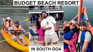 Best Sea View Hotels In South Goa  Agonda paradise beach huts  Budget Stay  kayaking  Boating [upl. by Enidaj]