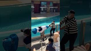 Tom mime Seaworld gets payback and steals banana seaworldmime [upl. by Valoniah]