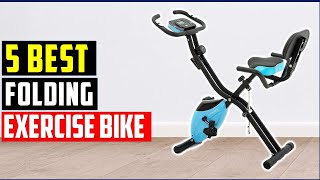 ✅Best Folding Exercise Bike 2024Top 5 Best Folding Exercise Bikes Reviewed for Easy Storage [upl. by Akirdnuhs914]