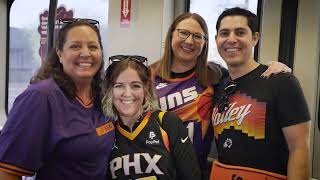 Moving People and Moving Stories  Suns fans Terri and Jennifer  15 seconds [upl. by Robers]