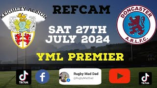 Keighley Albion v Doncaster Toll Bar  YML  Full Match  RefCam [upl. by Thacher689]