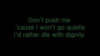 Bullet for my Valentine  Dignity lyricsHD [upl. by Nirak163]