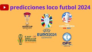 Predicciones copas continentales loco futbol 2024 [upl. by Malcah498]