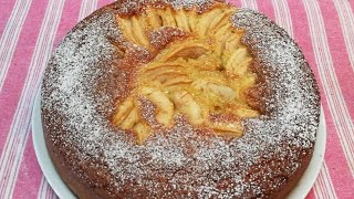 TORTA DI MELE E YOGURT SENZA BILANCIA quotricetta facile 7 vasetti e senza lattosioquot [upl. by Maddalena444]