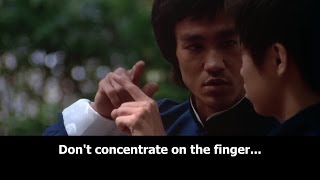 Bruce Lee  finger pointing at the moon commentary in description [upl. by Anomas262]