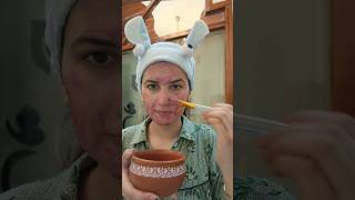 Antiaging face mask  Gives Radiant glow youtubeshorts skincare diyhomeremedies ytshorts [upl. by Aihsekat]