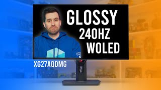 Is Glossy WOLED Gaming Better  Asus ROG Strix XG27AQDMG Review [upl. by Notlrahc]