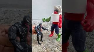 Thanos vs Venom vs Joker vs Hulk  Funny Marvel Toys [upl. by Nnaarat]