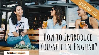 How to Introduce Yourself in English [upl. by Kataway]