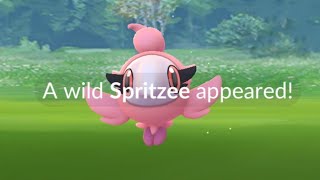 Spritzee Double Dust Spotlight Hour Live Pokemon Go [upl. by Acilgna]