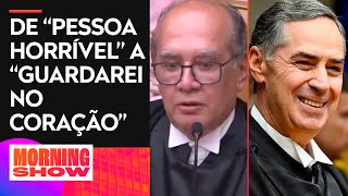 Barroso entra em atrito com Moraes e Gilmar Mendes [upl. by Aradnahc]