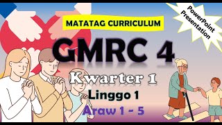 GMRC 4 Q1 Week 1 MATATAG Curriculum Powerpoint Presentation matatagcurriculum matatag [upl. by Nylqcaj485]