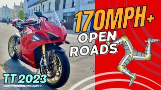 BORROWING a Ducati  With No Speed Limits TT 2023 [upl. by Ala]