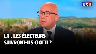 LR  les électeurs suivrontils Ciotti [upl. by Daahsar]