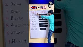 British English vs American English  Part 13  QuickLingoAmit britishenglish americanenglish [upl. by Darrill672]