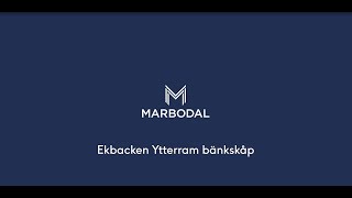 marbodal kök montering signatur ekbacken ytterram bänkskåp 2160p [upl. by Kcolttam826]