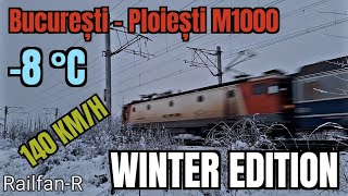 Trafic feroviar  Rail traffic  Eisenbahnverkehr  Ramificația Buciumeni  M1000 [upl. by Thay433]