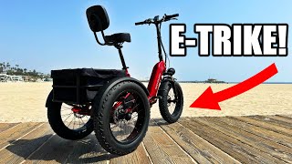 This Electric Trike Is A Couch On Wheels  Puckipuppy Husky Electric Tricycle Review [upl. by Adalbert480]