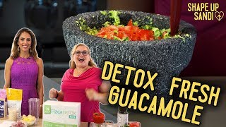 Detox Fresh Guacamole  Shape Up Sandi Episode 1 [upl. by Nerok]