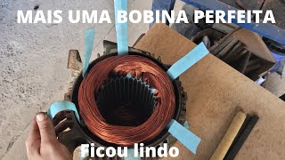 Colocando bobinas em motor de 15 cv alta rotação [upl. by Duomham316]