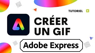 Comment faire un gif sur adobe express à partir dune vidéo [upl. by Leinahtan]