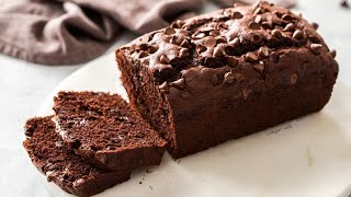 Chocolate Banana Bread Recipe Easy and delicious [upl. by Aicilra]