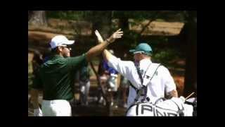 Louis Oosthuizen Sinks Double Eagle At Masters Gets A Piece Of History [upl. by Einon]