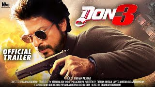 Don 3  Official Trailer  Shahrukh Khan  Hrithik Roshan  Farhan Akhtar  Ritesh  Concept Trailer [upl. by Vivl]