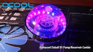 The Unique Alphacool Eisball reservoir with Digital aRGB [upl. by Etnoed]