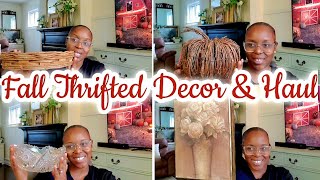 Thrifted Fall Home Decor amp Haul Home Decor Thrift Flips AT HOME WITH SHUSHANA [upl. by Aronow]