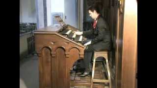 Etienne Walhain JS Bach quotprelude in D majorquot BWV 532 [upl. by Aelanej]