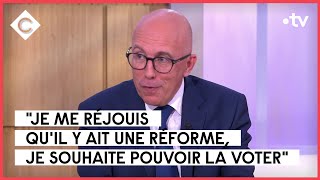 Retraites  un risque de contestation sociale   Eric Ciotti  C à Vous  10012023 [upl. by Minerva]