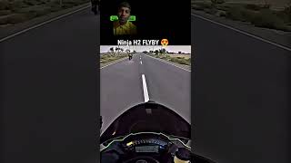 Ninja H2 FLYBY 😍shorts motovlog vlog ninjah2 [upl. by Llered]