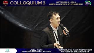 COLLOQUIUM 2 I AM SECURE 2024 Sept 5 Silver  XM Cyber Joel Tian [upl. by Henrieta]