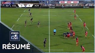 PRO D2 Saison 20232024 J04  Résumé Colomiers RugbyStade Aurillacois [upl. by Atel]