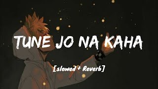 Tune Jo Na Kaha Lyrics  I Slowed amp Reverb I LOFI I [upl. by Surtemed502]