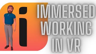 Working in VR Using Immersed [upl. by Ahtaga630]