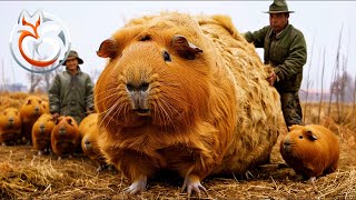 Guinea Pig Farms How do farmers raise millions of guinea pigs  Farm documentary [upl. by Yug]