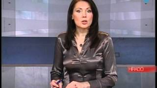 Newsreader in Satin Blouse 28 [upl. by Arhoz544]