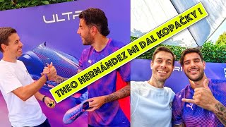 Theo Hernández mi popřál k narozkám v Miláně [upl. by Anivlek884]