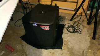 Alto TS212S Powered Subwoofer with Alto TS212 powered Speakers Sound Test [upl. by Erdnua]