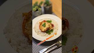 Gefüllte Paprika mit Reis herrlich einfach und lecker rezept food foodie cooking easyrecipe [upl. by Felicia]