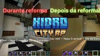 Minecraft Hidro City RP TEMPORADA 2  EP 24 REFORMEI A RECEPÇÃO DA CENTRAL DO FBI [upl. by Sutphin]