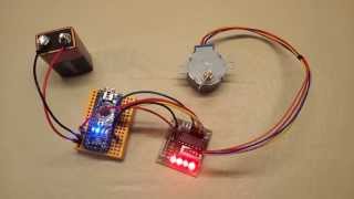 Arduino motor stepper 28BYJ48 [upl. by Eldnek460]