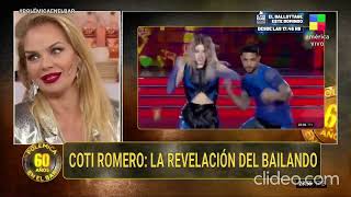 ¡Sin anestesia Eliana Guercio le pasó factura en vivo a Coty Romero [upl. by Anohsal]