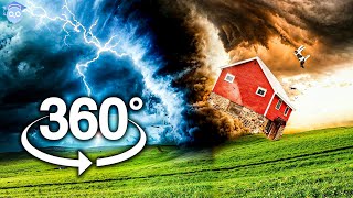 VR EXTREME TORNADOS  Only 0001397  will 360video [upl. by Libb616]