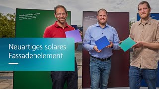 Solarenergie – hocheffiziente farbige Photovoltaikmodule  JosephvonFraunhoferPreis 2024 [upl. by Sarchet756]