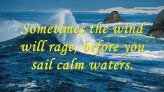 Sometimes It Takes A Storm by Jessica King  Video with Lyrics [upl. by Gnilyarg]