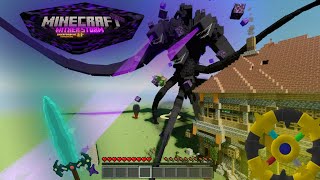 Wither Storm Addon Small updateMCPEMCBEWither Storm In MinecraftEnderFoxBoy MCEp8🦊 [upl. by Shari]