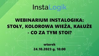 Konkurs InstaLogik  webinarium 20231024 [upl. by Anaimad]